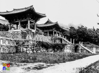 경주 불국사 청운교 및 백운교 전경