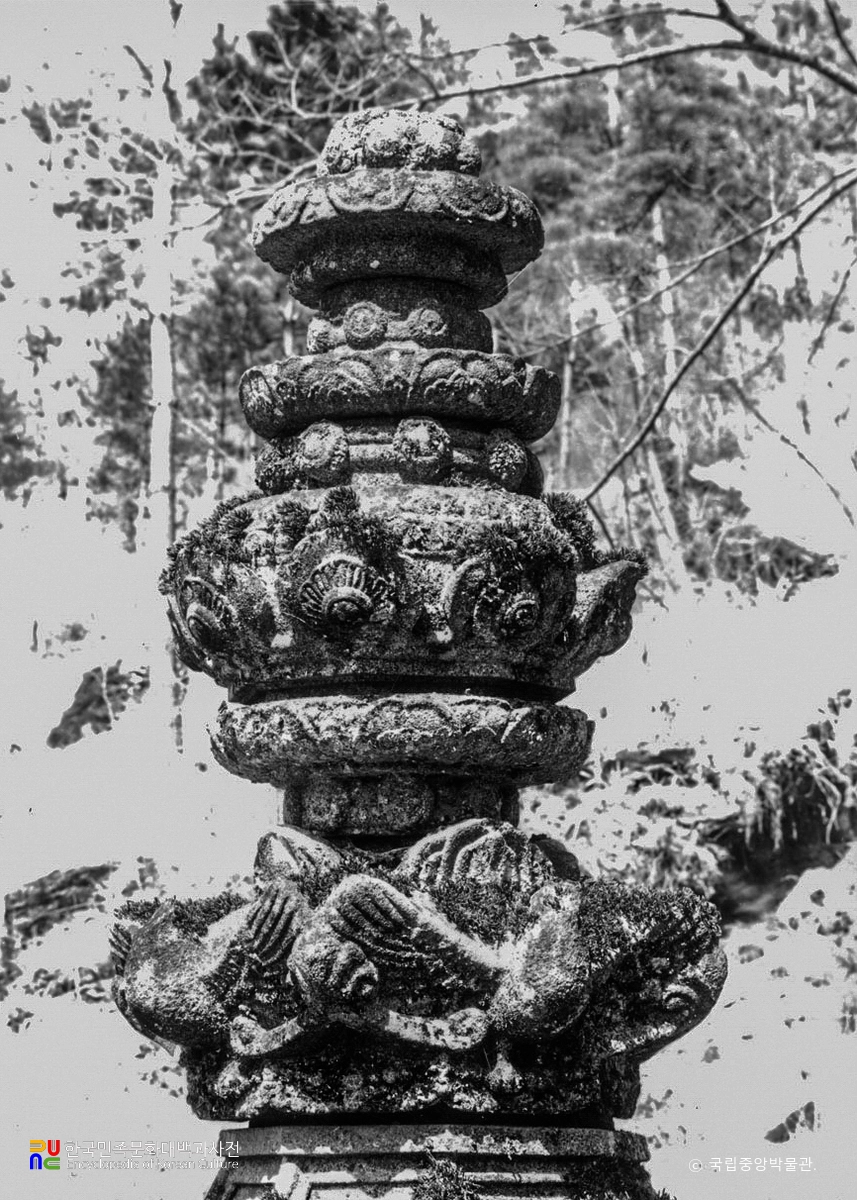 구례 연곡사 동 승탑 중 상륜부