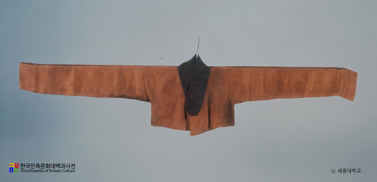 토황색 명주 저고리