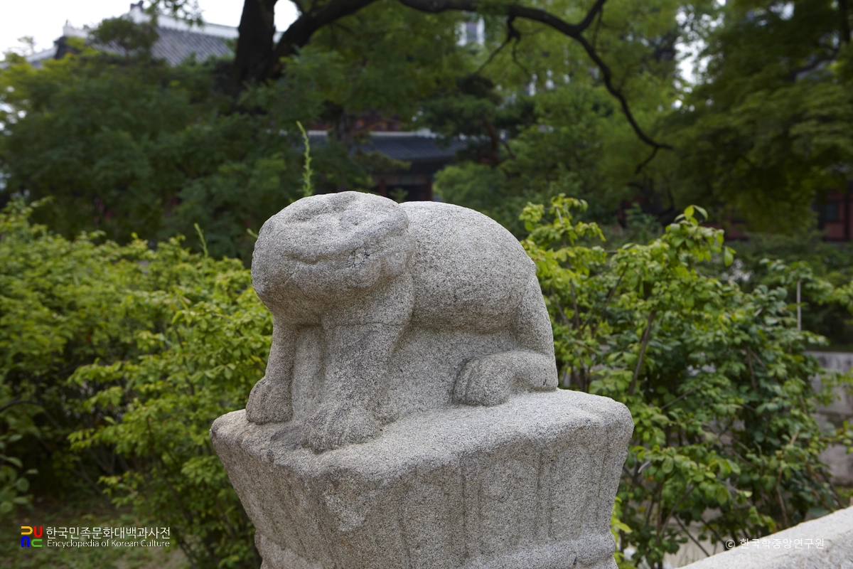 창덕궁 금천교 석수