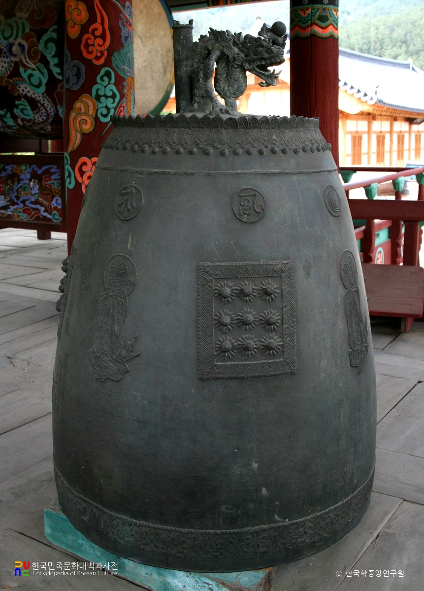 완주 송광사 동종