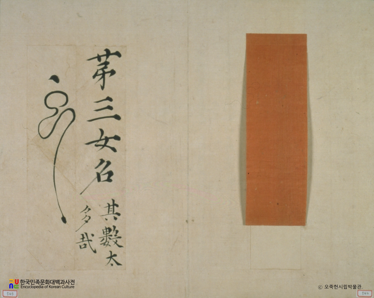 명안공주 관련 유물