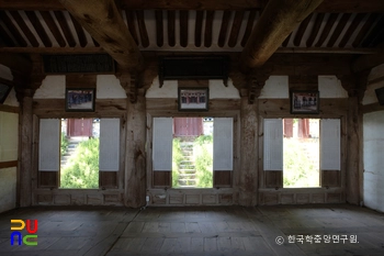 논산 노강서원 강당 내부