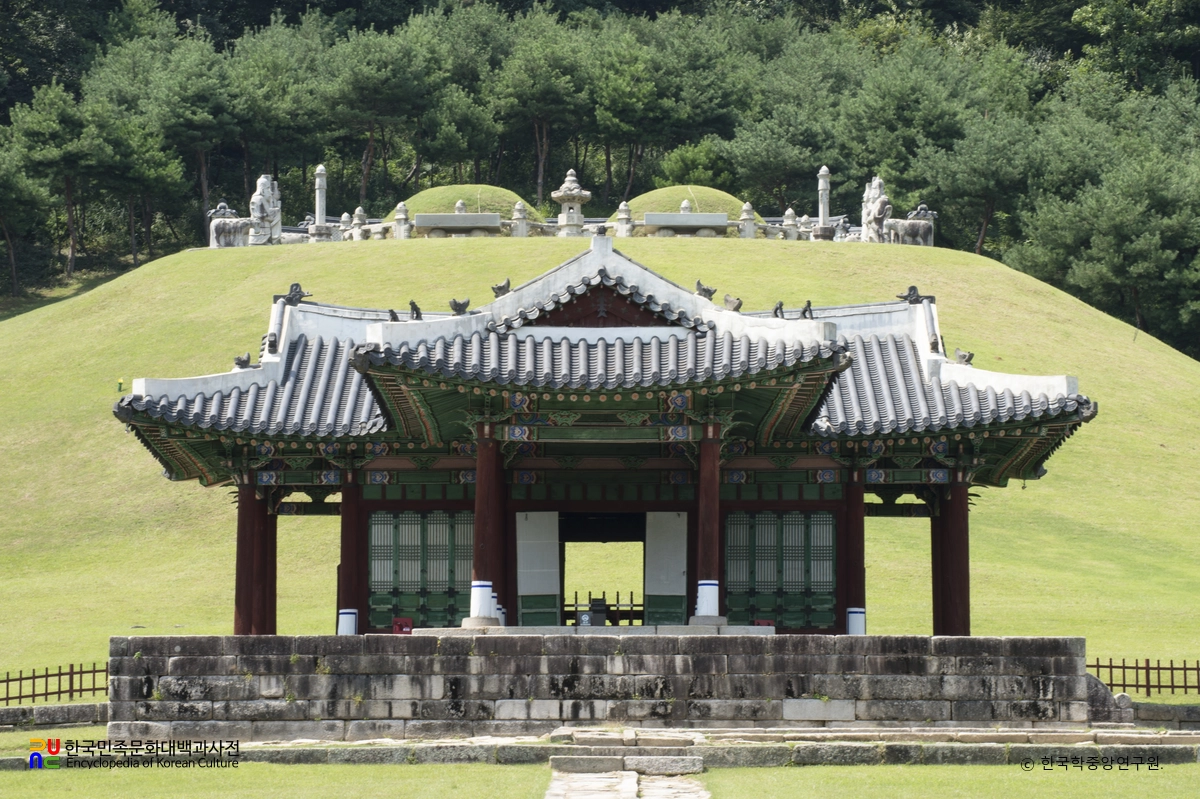 구리 동구릉 숭릉 정자각 정면