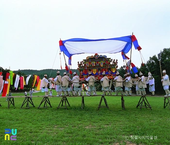 부여 용정리 상여소리