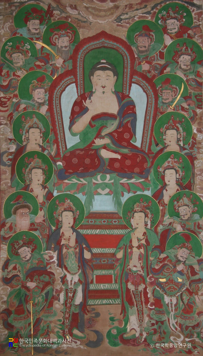 고성 운흥사 약사탱화