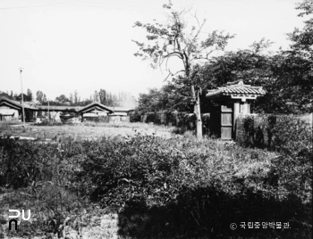 서울 경복궁 중 자경전 동쪽 일대 전경