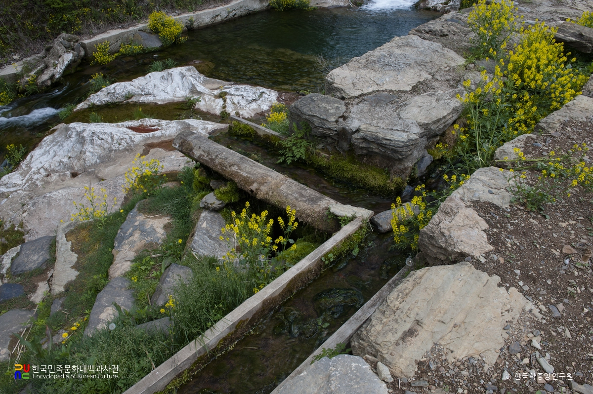 정선 백전리 물레방아 귀애