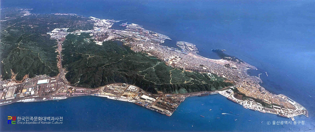 울산광역시 동구 전경