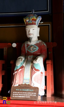 장안사 명부전 석조지장시왕상 / 제9도시대왕