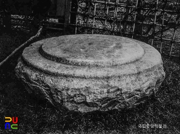 평양성 중성 정양문지 부근 고구려 초석