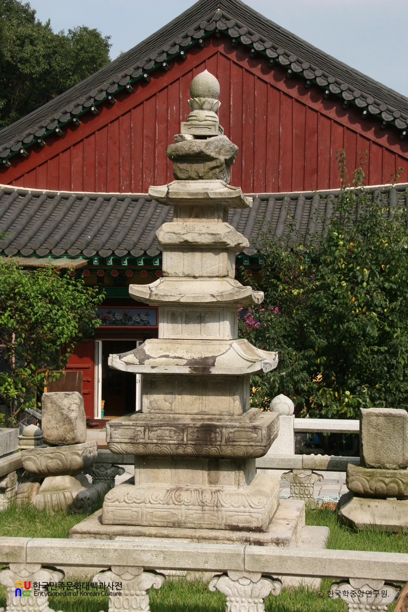 의정부 회룡사 오층석탑