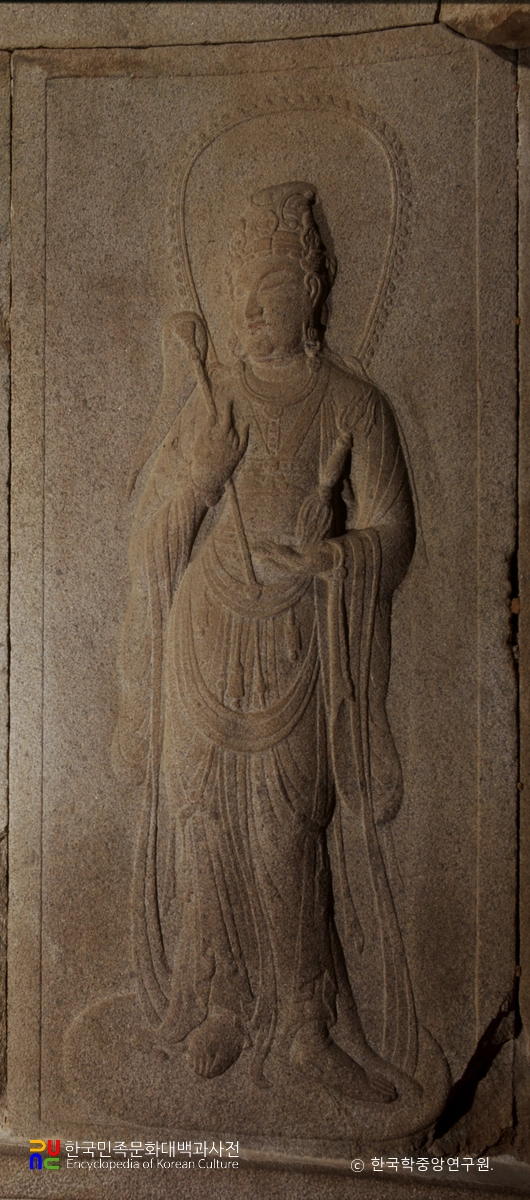 경주 석굴암 석굴 제석천