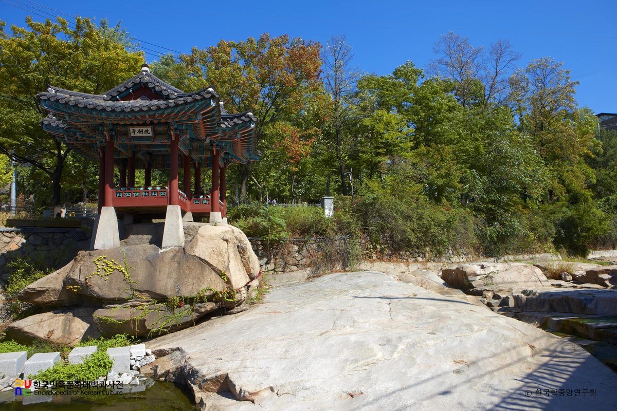 서울 세검정 후면