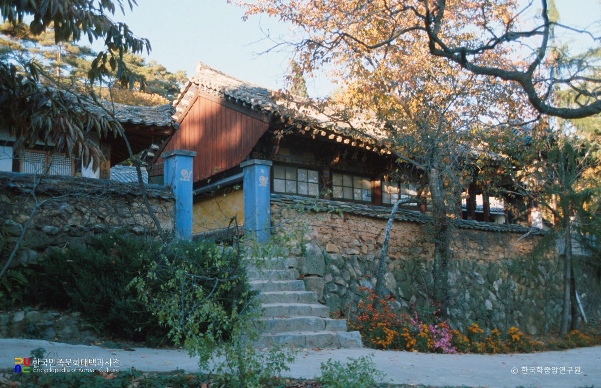 울산 백양사 전경