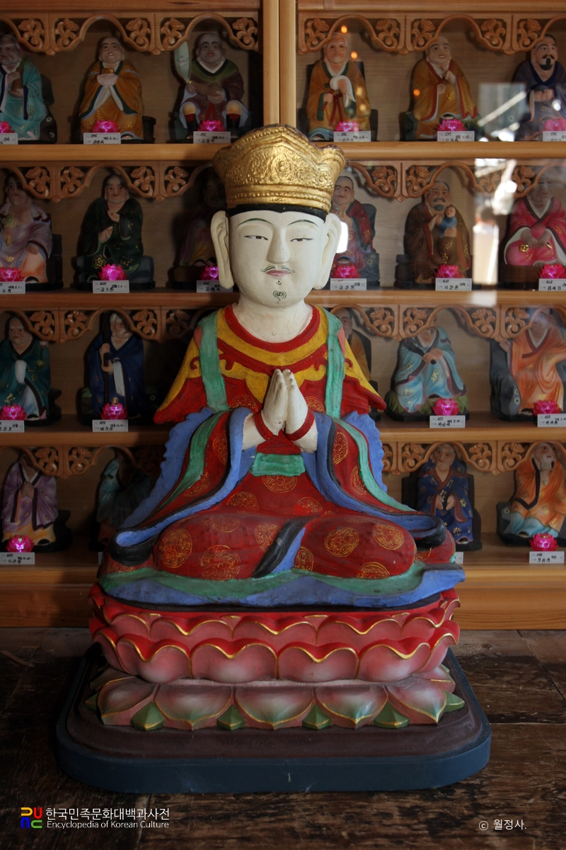 평창 상원사 영산전 제석천상