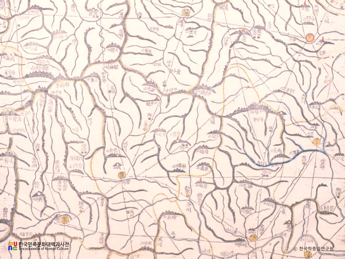 대동여지도 / 성주, 거창, 안의