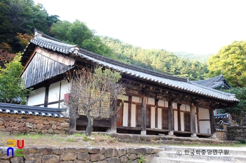 구례 천은사 중 첨성각 정측면