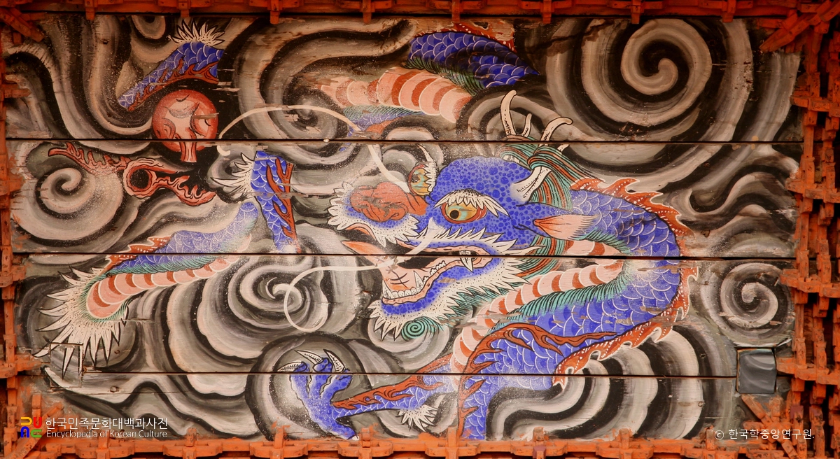 하동 쌍계사 대웅전 닫집