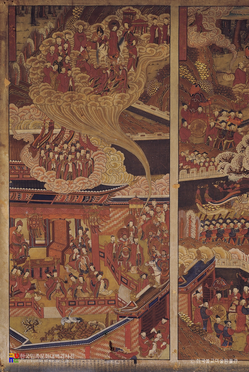 서울 안양암 팔상도 / 3