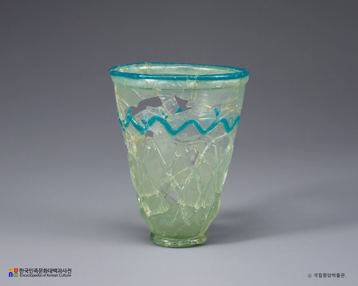 황남대총 남분 유리잔