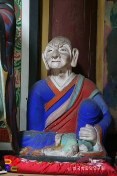 나주 다보사 영산전 소조십육나한좌상