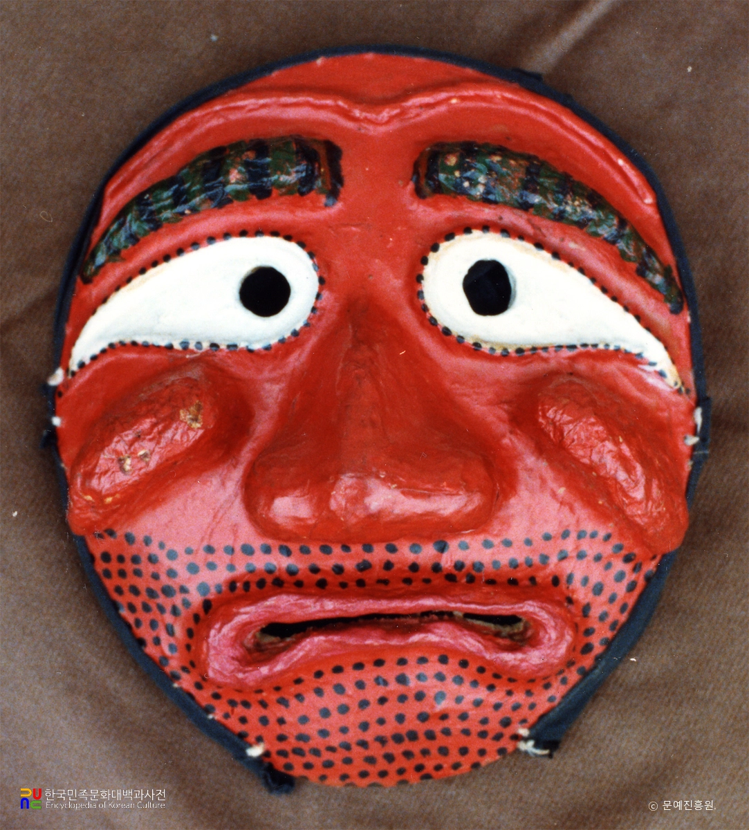 송파산대놀이 / 먹중탈