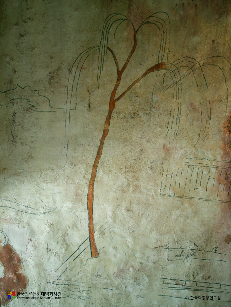 영주 순흥 벽화 고분 서벽