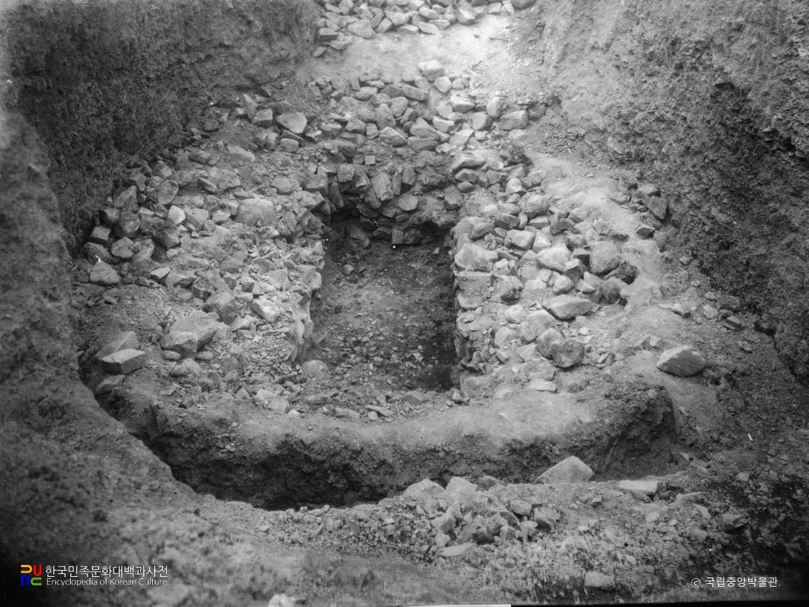 창녕 교동과 송현동 고분군 중 교동 12호분 묘실 전경