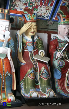 나주 다보사 명부전 시왕상
