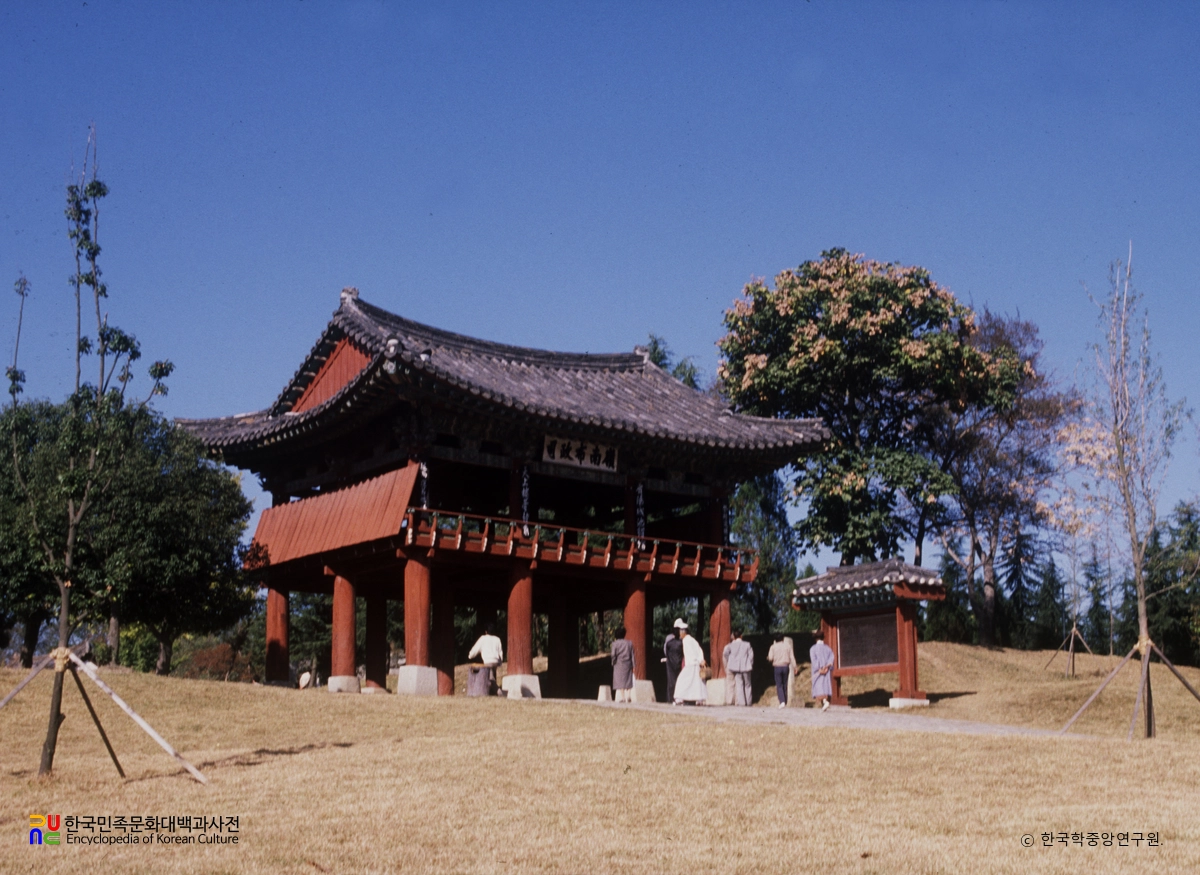 진주 영남 포정사 문루 정측면