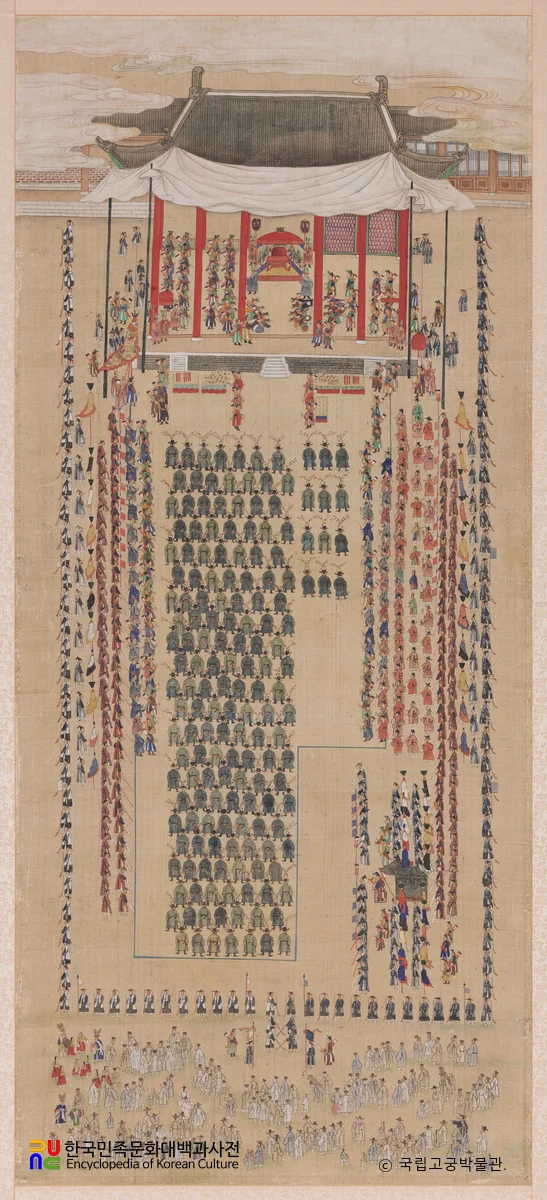 화성능행도 병풍 제7폭