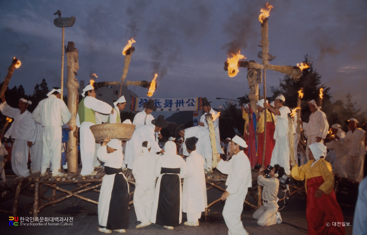 공주 탄천 장승제