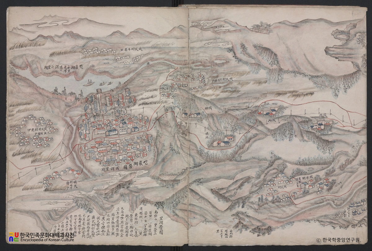 아국여지도 / 성호영도