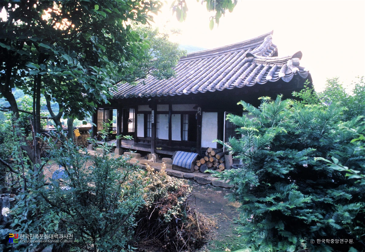 제천 김세균 판서 고가 중 사랑채 정측면