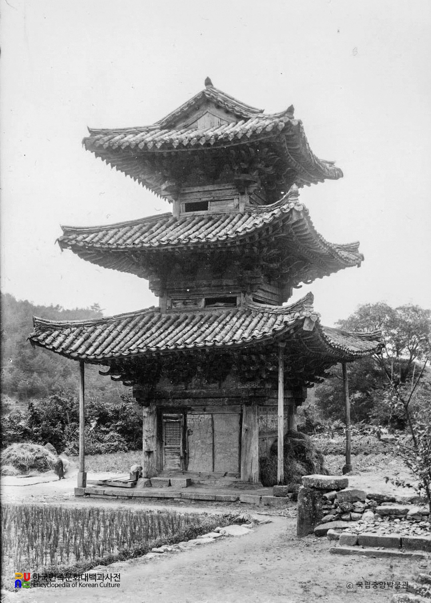 화순 쌍봉사 대웅전 동북면