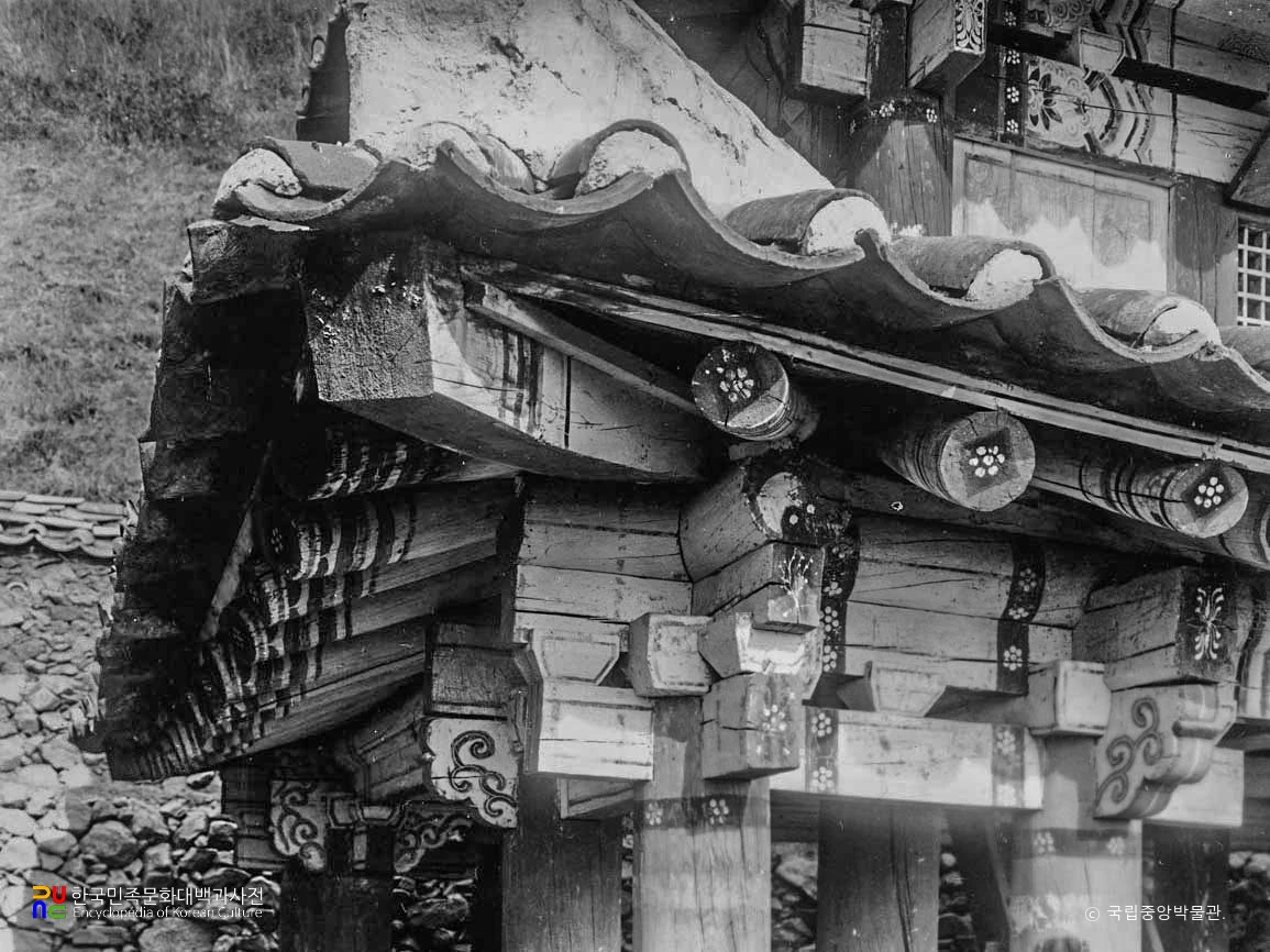 태백산사고 선원보각 처마