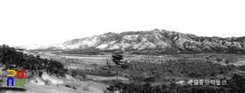 경주 남산 구릉 자락(파노라마)