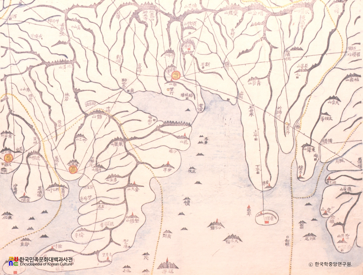 대동여지도 / 옹진, 해주, 강령