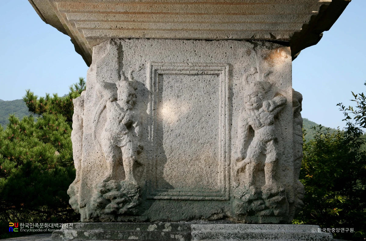 울산 간월사지 북삼층석탑