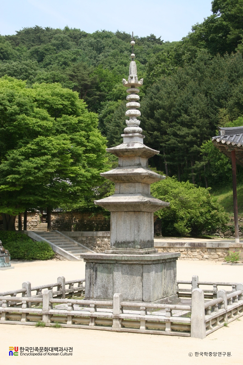 문경 도천사지 동ㆍ서 삼층석탑 중 서탑