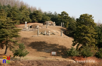 양촌 권근 삼대 묘소 및 신도비