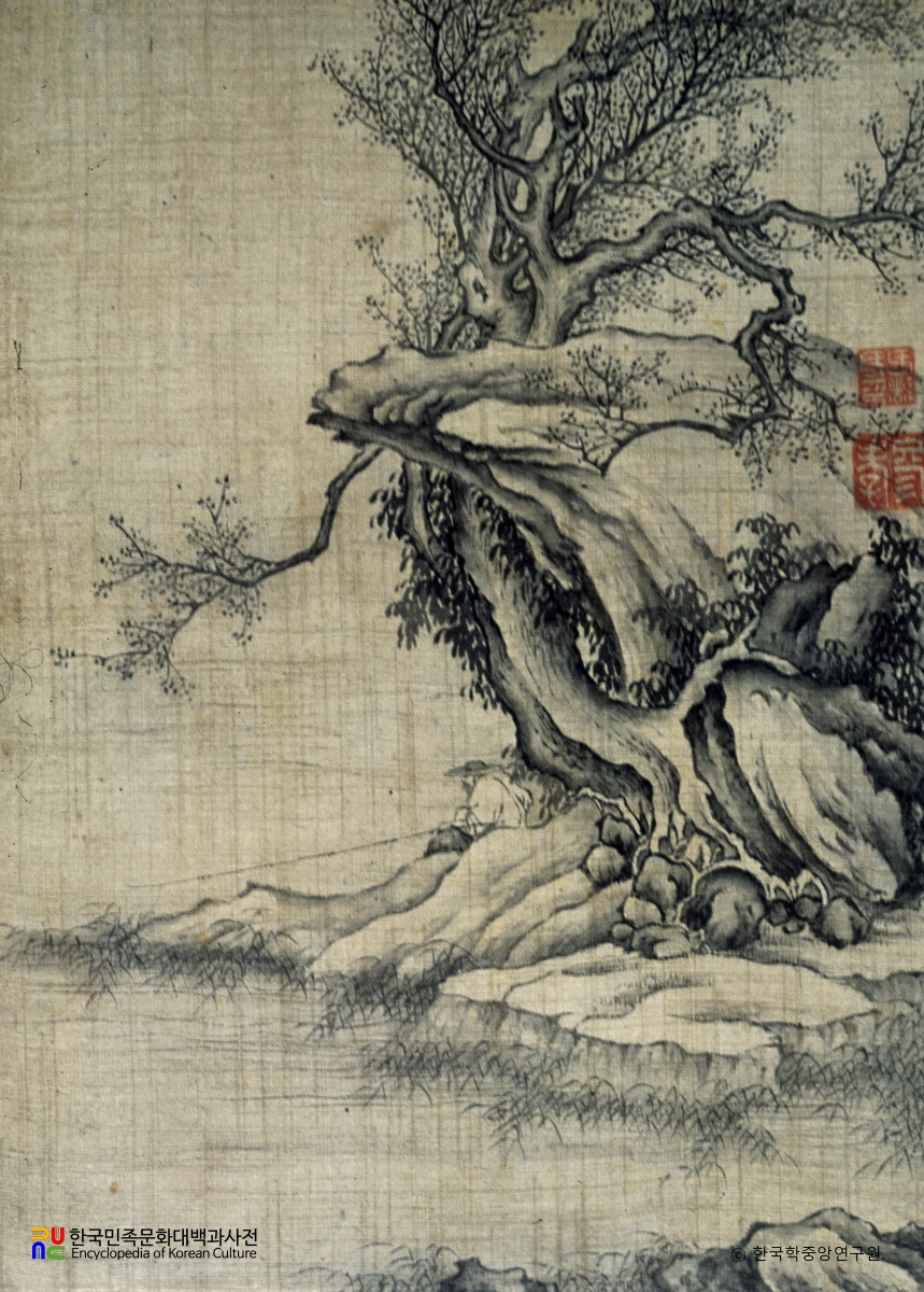 해남 윤씨 가전 고화첩 일괄 / 조어도