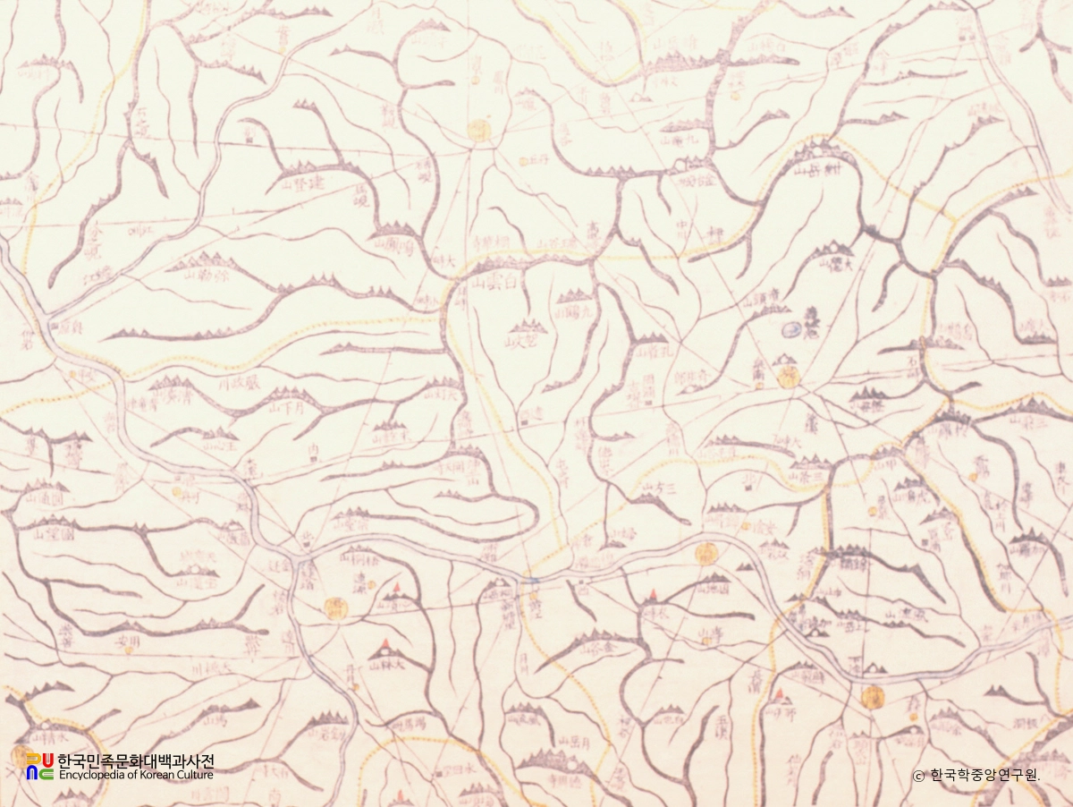 대동여지도 / 단양, 청풍, 충주, 제천, 원주, 음성