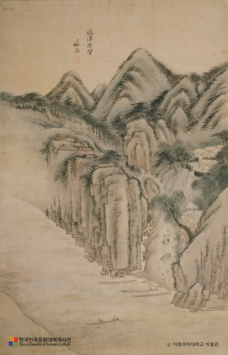 임진적벽도 / 정선