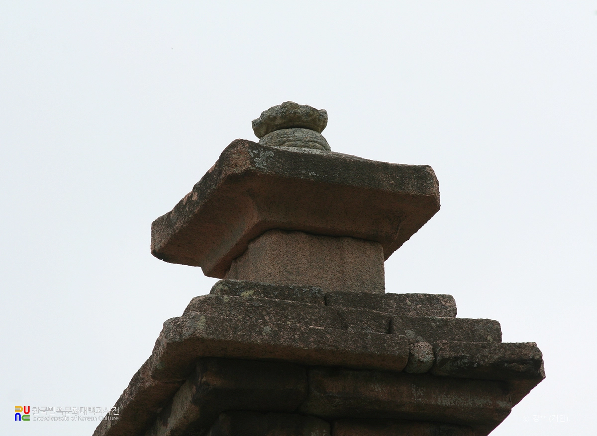 강진 월남사지 삼층석탑/상륜부