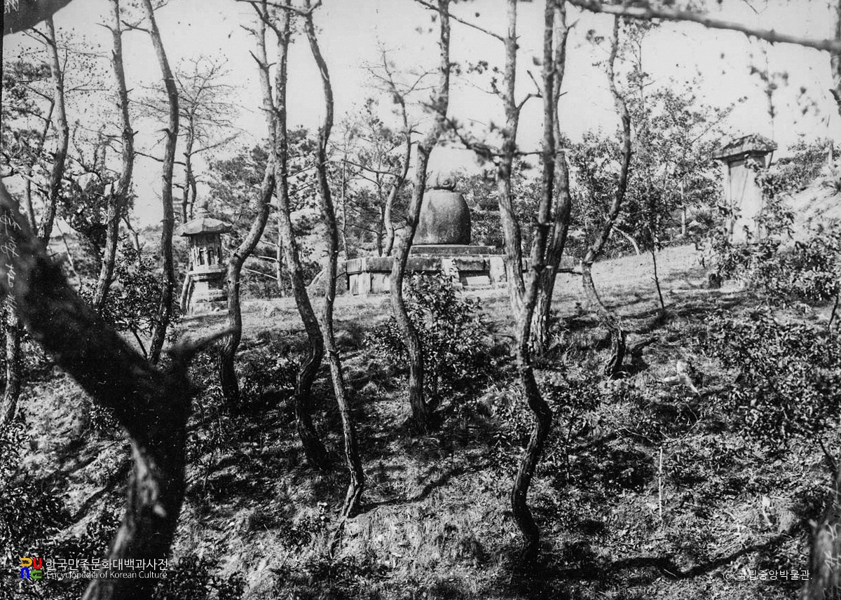 여주 신륵사 보제존자석종 전경