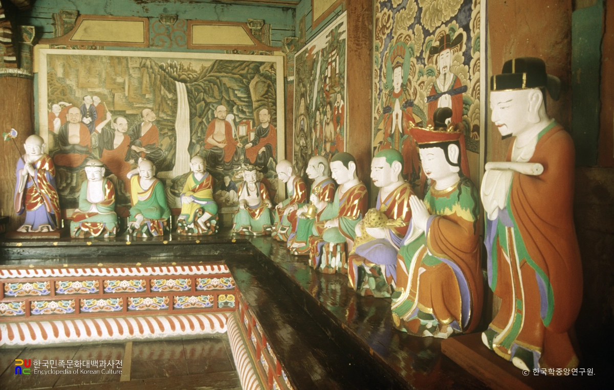 순천 선암사 응진당 나한상