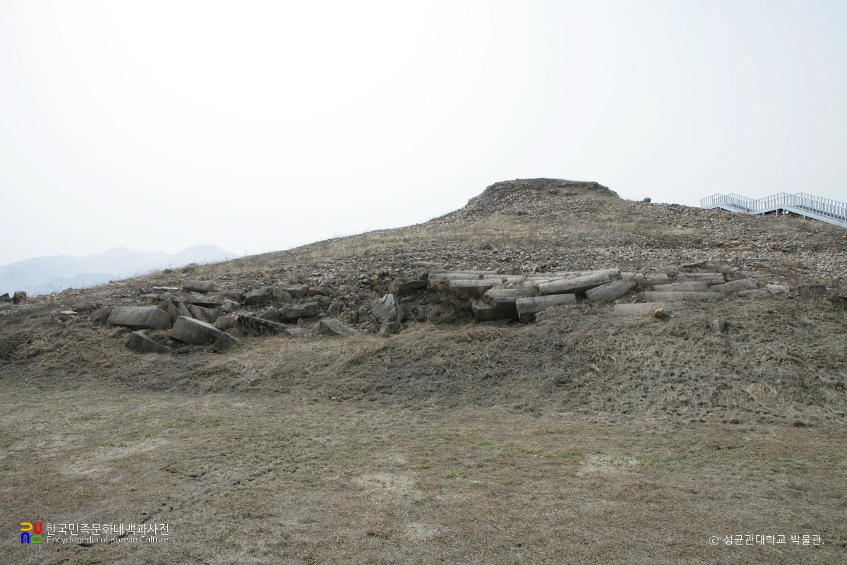 집안 태왕릉 북쪽 석축