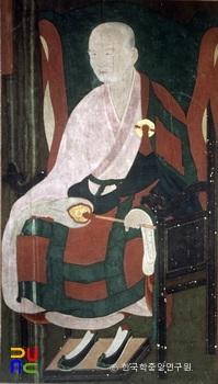 순천 송광사 십육조사 진영 / 제15세 홍진국사